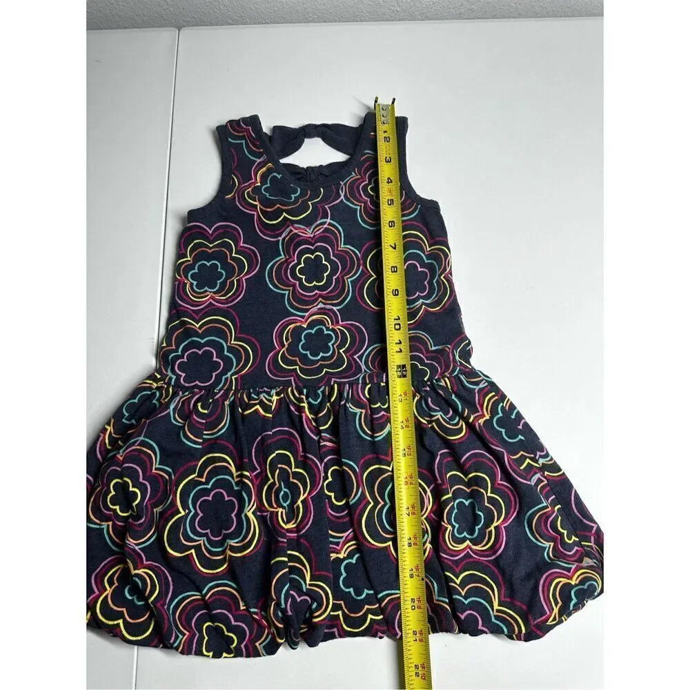 Maggie & Zoe Tank Dress Puffy Skirt Mulicolor Size 5T Cotton Blend
